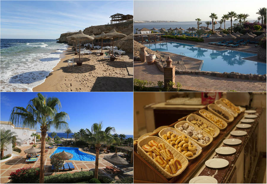 пляжный отель в Египте