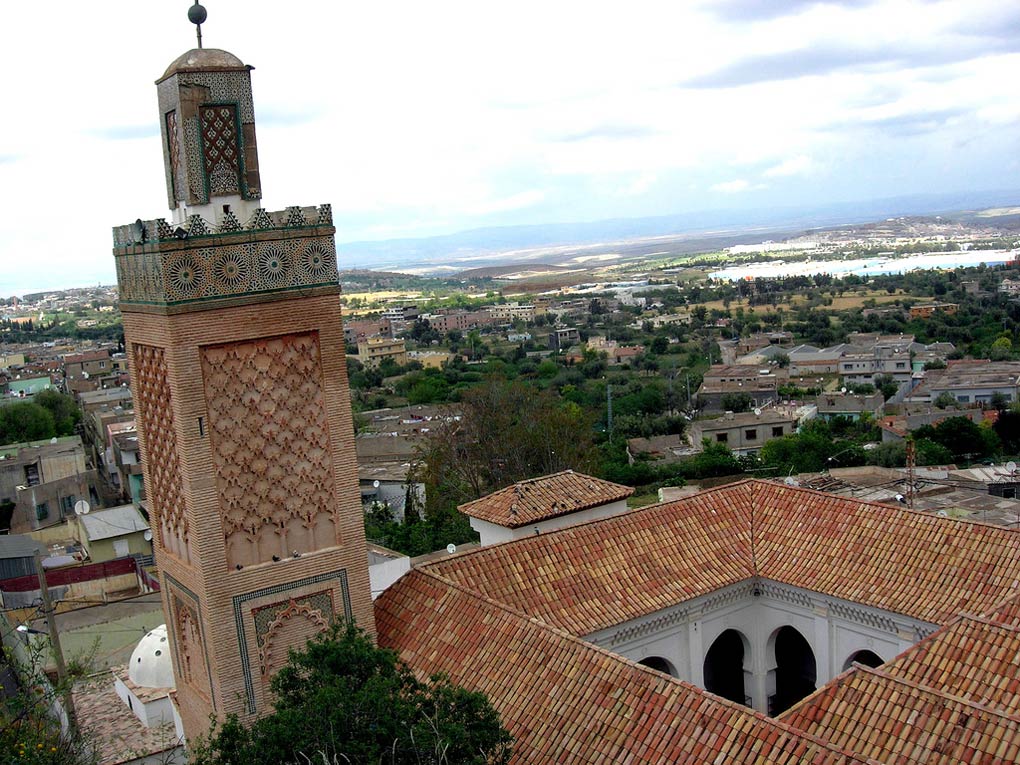 Вид на мечеть сверху