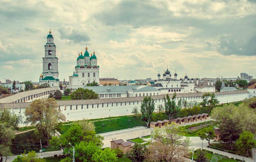 Астраханский Кремль со смотровой площадки