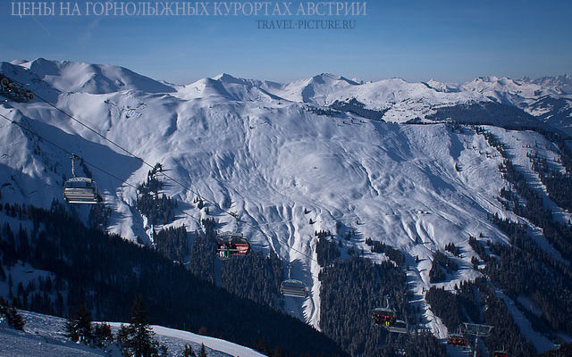 цены на горнолыжных курортах в Австрии, катание и подъем