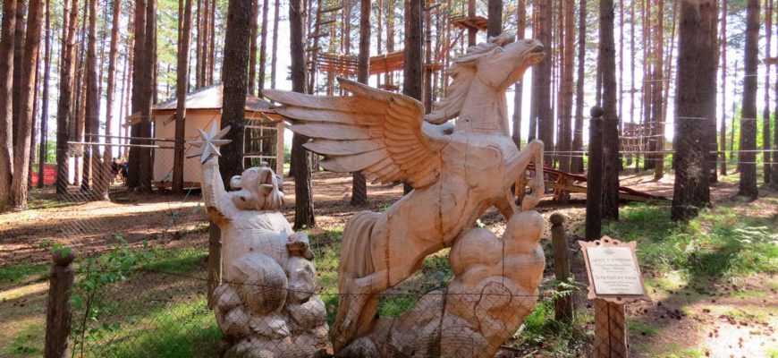 Конкурс деревянных скульптур Лукоморье