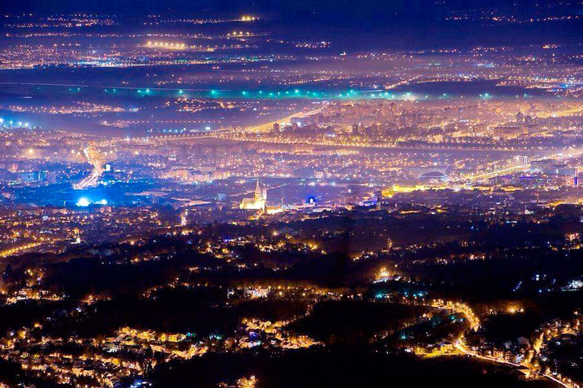 Загреб-ночью