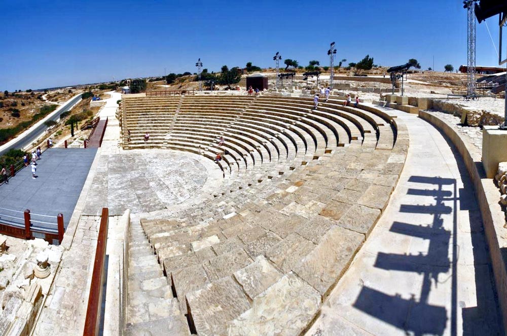 Древний театр в Курионе на Кипре