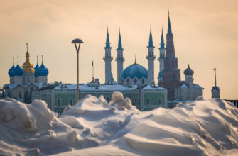 Поездка в Казань зимой