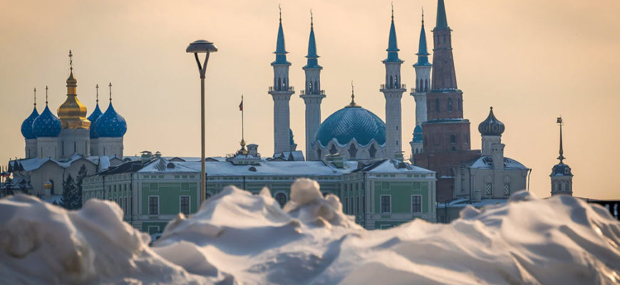 Поездка в Казань зимой