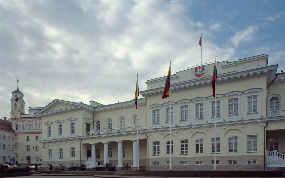 дворец президента Литвы