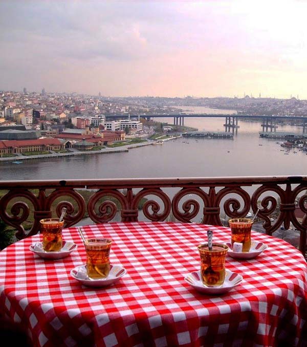 ресторан с панорамным видом