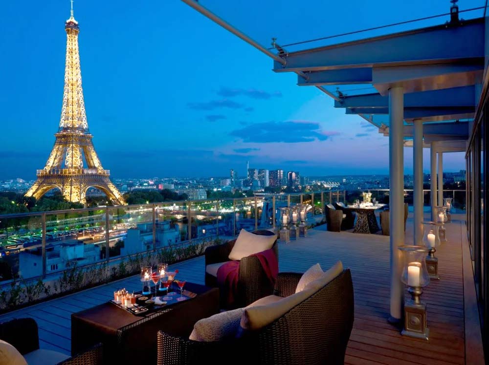 Отели Парижа с видом на эйфелеву башню