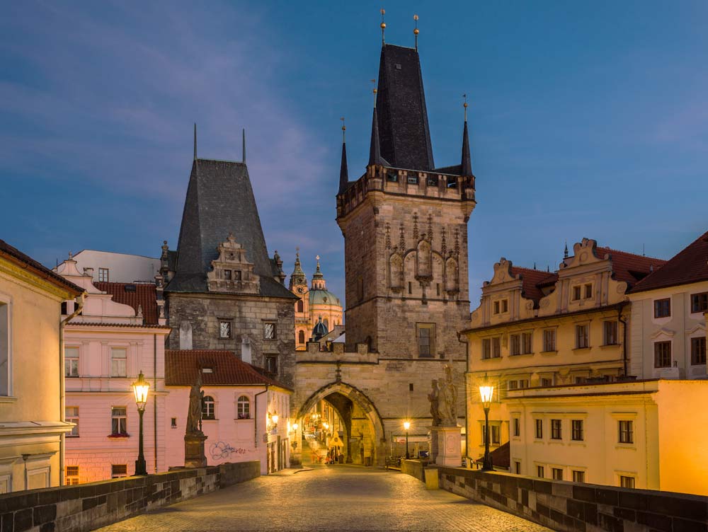 ночная столица Чехии