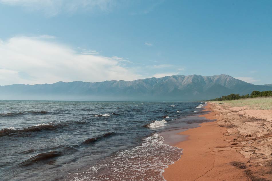 Фото озера Байкал в октябре
